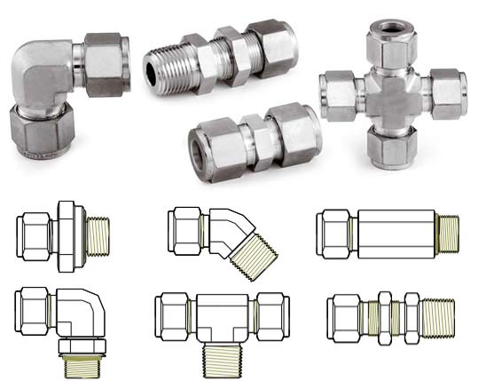 Stainless Steel 316 Tube to Male Fittings Manufacturer