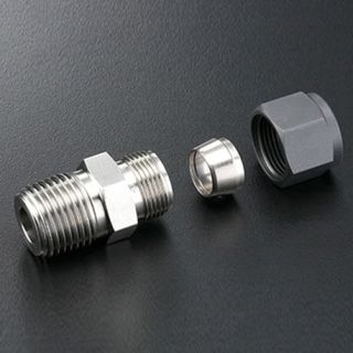 254 SMO Tube to Male Fittings