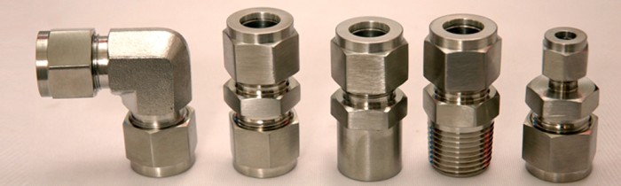 Titanium Gr 2 Tube to Male Fittings