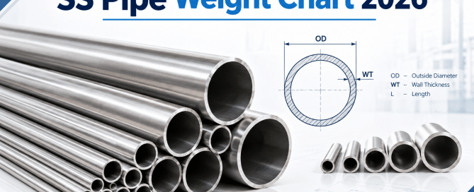 SS Pipe Weight Chart 2026: Sizes, Weight Calculator, Formula, Price & PDF SS Pipe Weight Chart 2026 with sizes and weights