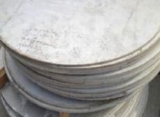 0.12-5.00mm thickness sus304 SS circle