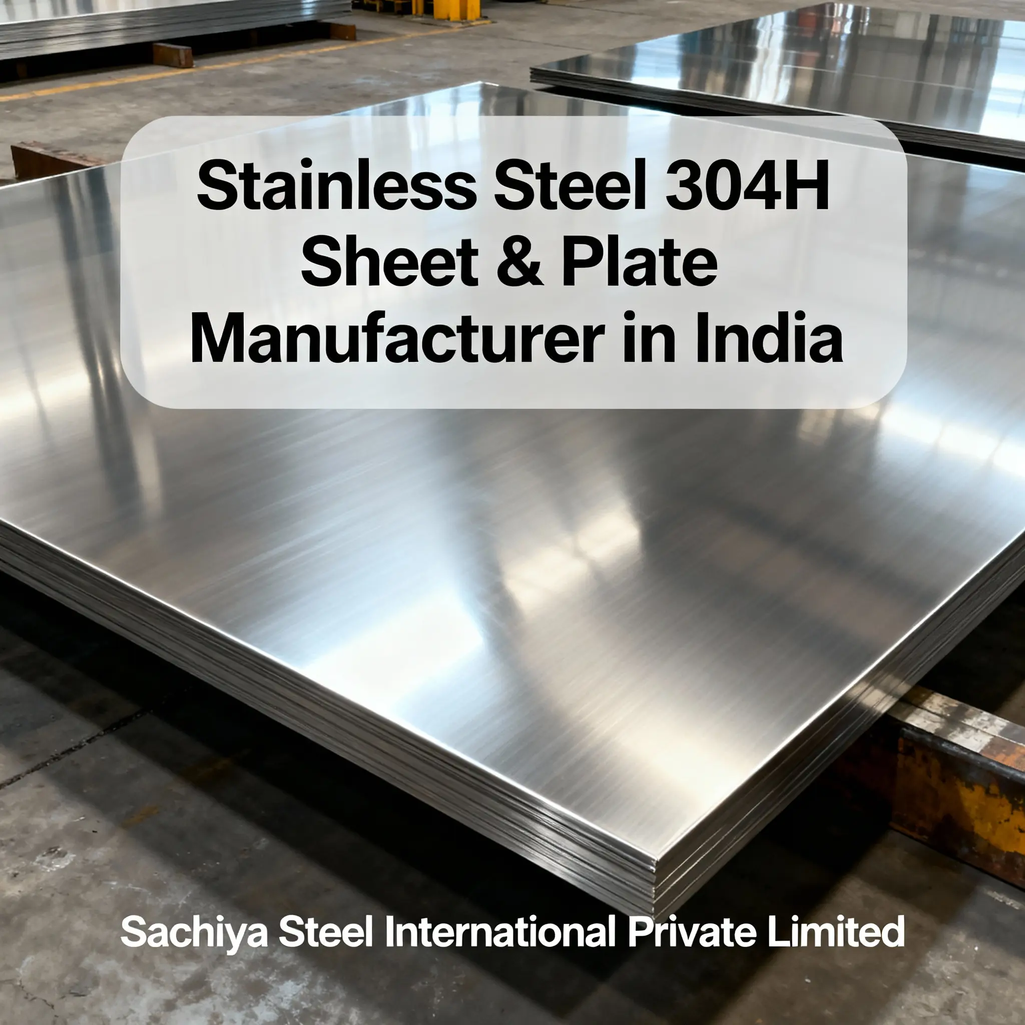 Stainless Steel 304H Sheet & Plate Manufacturer in India