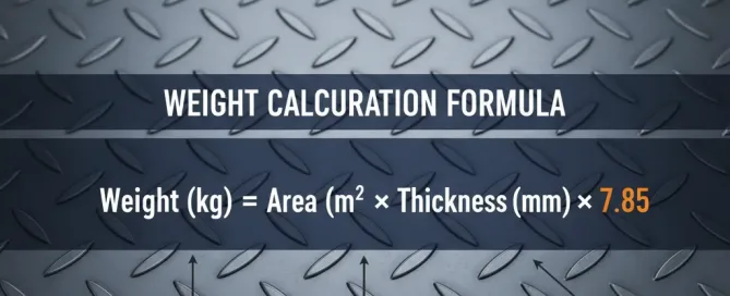 MS Chequered Plate Weight Per Square Meter The Complete Guide
