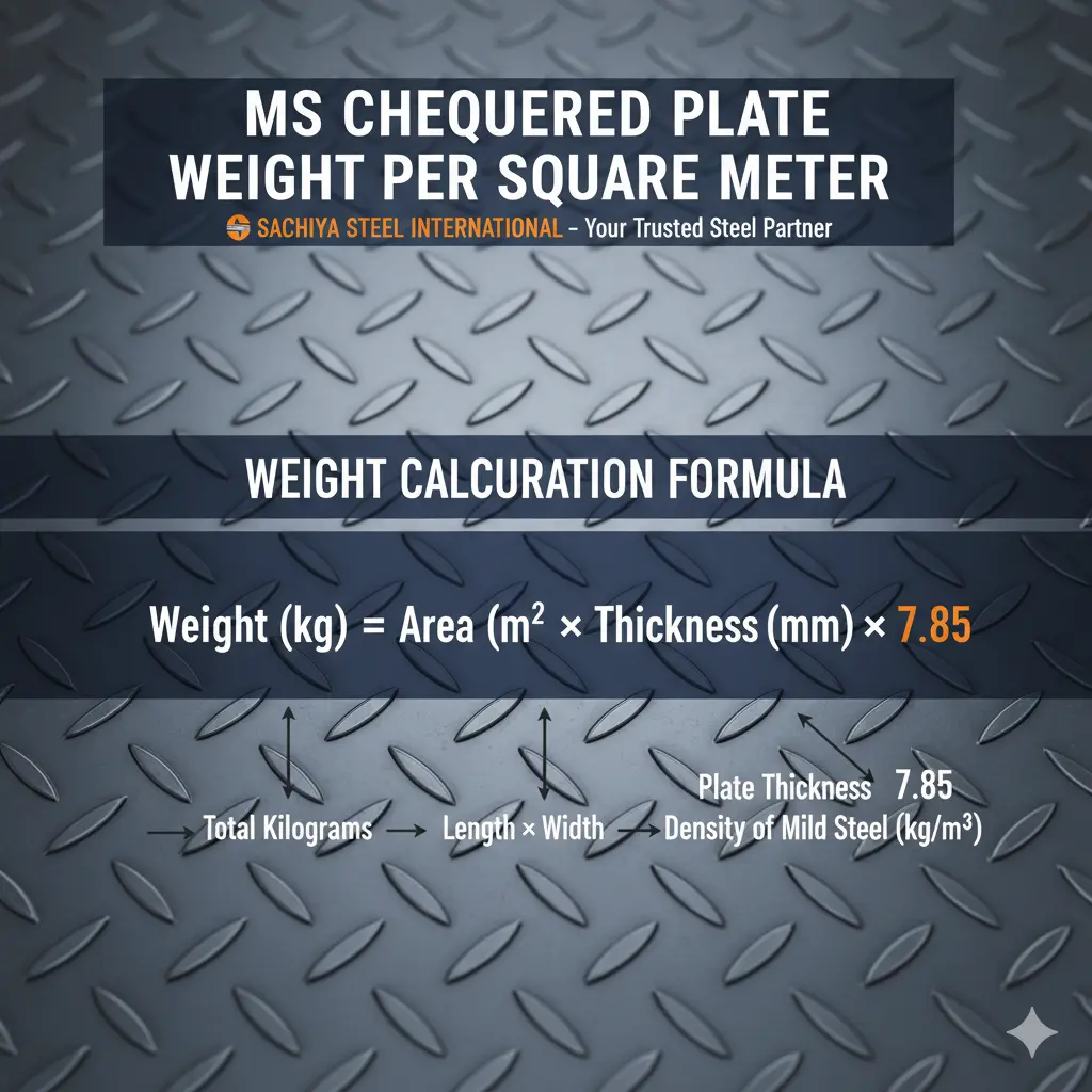 MS Chequered Plate Weight Per Square Meter The Complete Guide